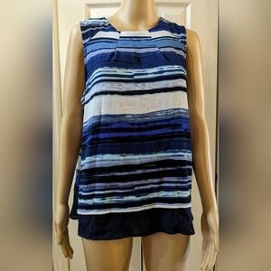 Pre-owned simply styled by Sears sleeveless shirt size extra large, TC